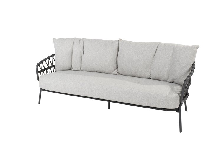 4so Calpi living bench 3 seater chair rope