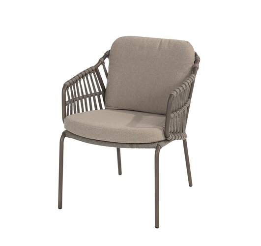 4so Capalbio dining chair rope - frame terre