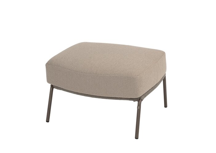 4so Capalbio footstool rope - frame terre