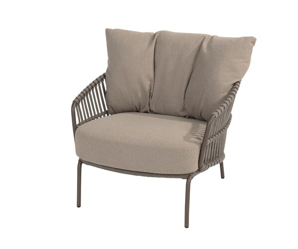 4so Capalbio living chair rope - frame terre