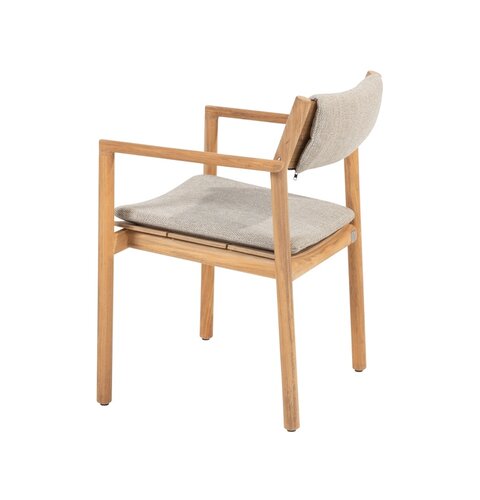 4so Levi dining chair natural teak - afbeelding 2