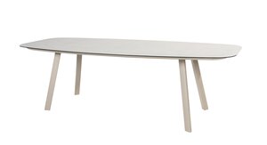 4so Manolo dining tuintafel 240x103cm ceramic printed latte - afbeelding 1