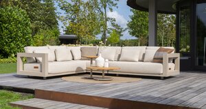 4so Metropolitan loungebank latte 322cm  - afbeelding 5