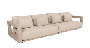 4so Metropolitan loungebank latte 322cm  - afbeelding 1