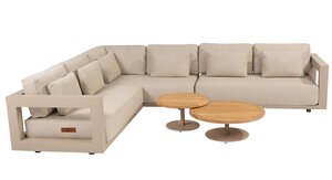 4so Metropolitan loungeset latte 319x255cm cm incl tafels volta - afbeelding 1