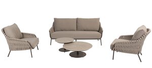 4so Montera living chair alu-rope  terre - afbeelding 6