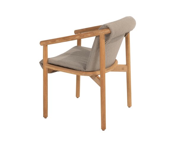 4so Tess dining chair natural teak - afbeelding 2