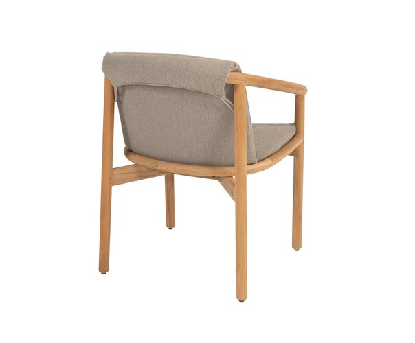 4so Tess dining chair natural teak - afbeelding 3