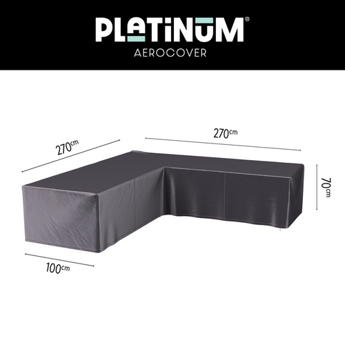 Aerocover beschermhoes L-shape loungeset 270x270cm - afbeelding 1