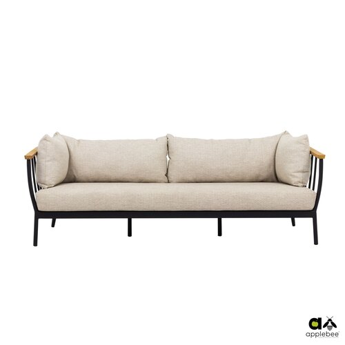 Applebee Condor loungebank 3-zits black