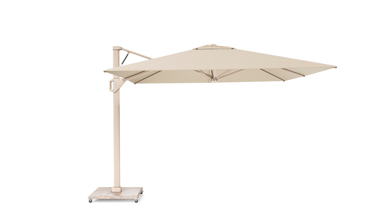 Beaufort zweefparasol premium 320x320cm champagne  - afbeelding 1