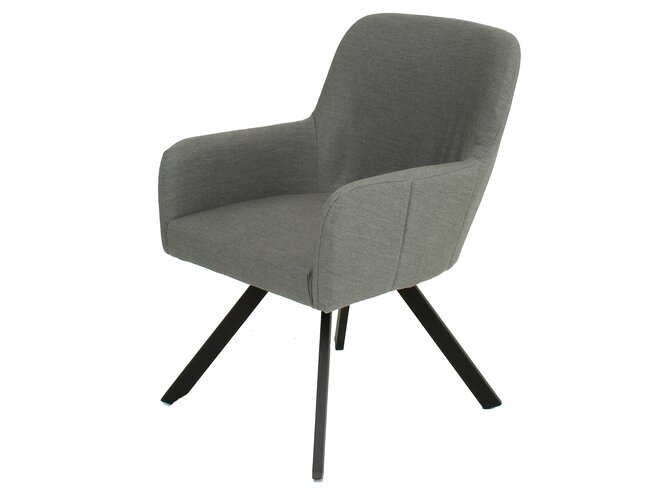 Bon Dia Lugo dining chair sooty - afbeelding 1