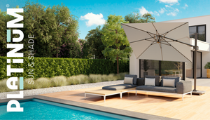 Challenger T2 premium zweefparasol 260x350cm faded black - afbeelding 6