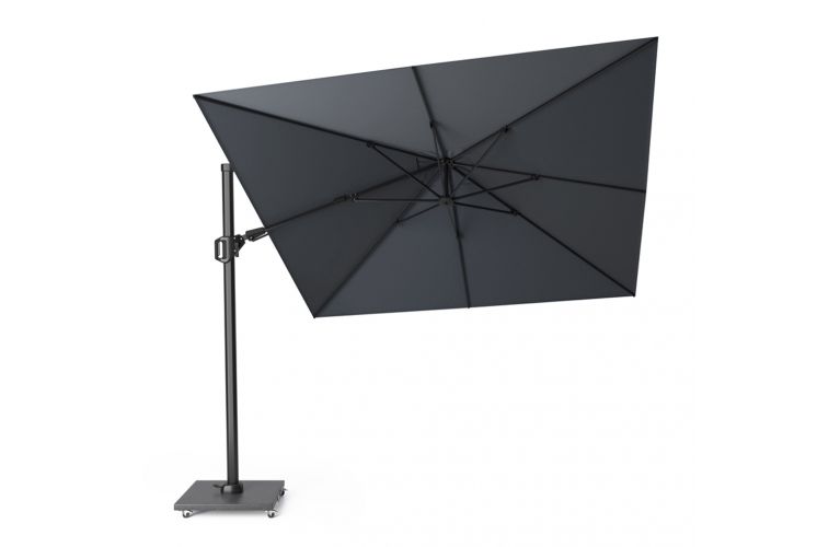 Challenger T2 zweefparasol 300x300cm antraciet showroomverlater - afbeelding 2