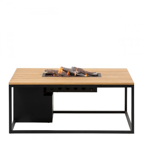 Cosi Loft 120 black alu - teak top