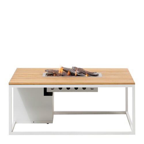 Cosi Loft 120 white alu - teak top