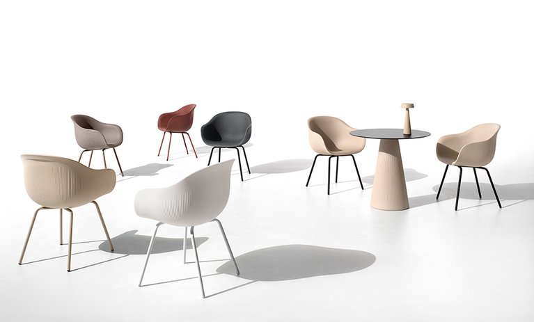 Fade dining chair u4 Pietra stone design op=op - afbeelding 2