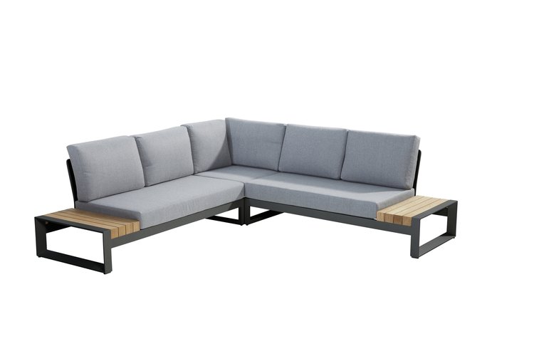 Matisse loungeset antraciet  253x253cm incl coffeetable laatste set - afbeelding 2