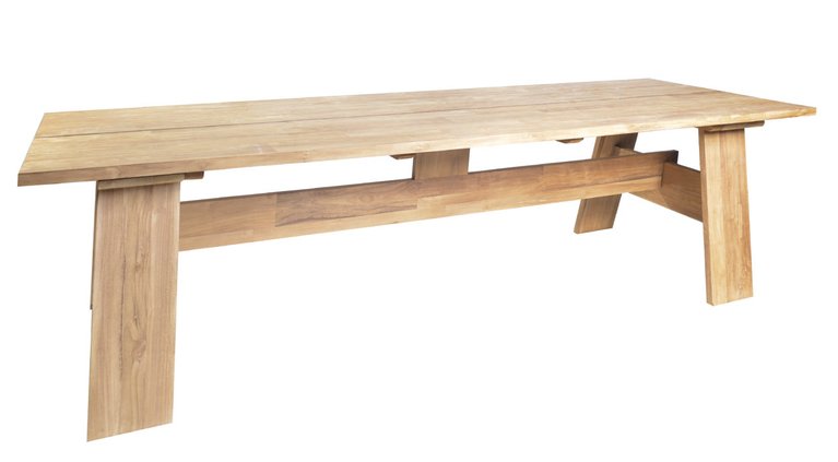 Max & Luuk Finn dining tuintafel teak showroomverlater - afbeelding 1