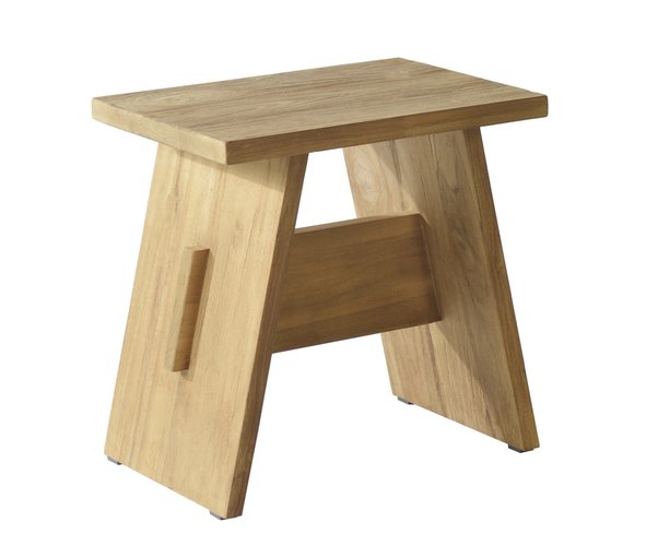 Max & Luuk Finn stool teak showroomverlater - afbeelding 1