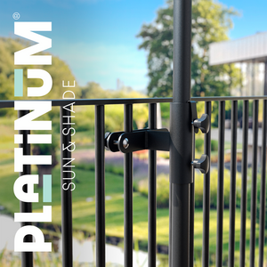 Platinum balkonklem verticale railing - afbeelding 3