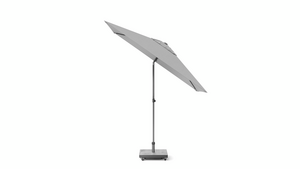 Platinum Lisboa balkon parasol 210x150cm lichtgrijs - afbeelding 1