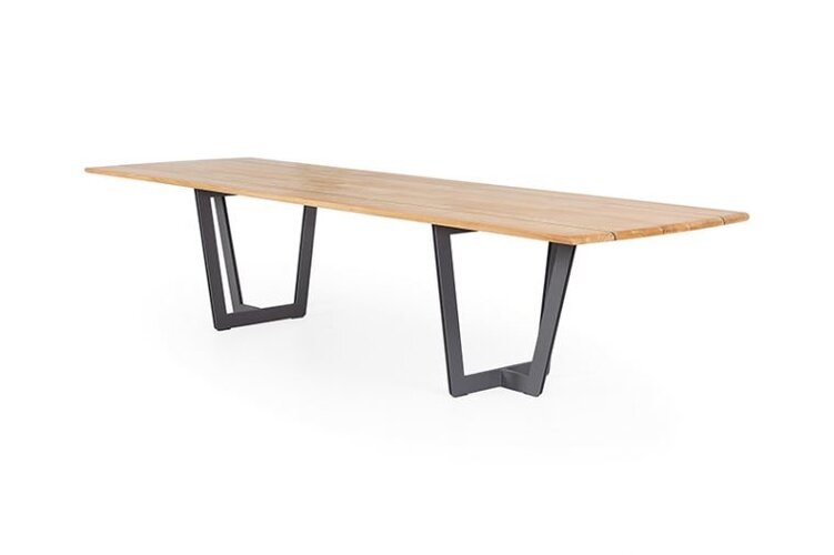 Suns Palermo tuintafel 420x100cm teak sikaflex