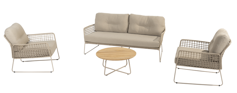 Taste Albano 3-delige living sofa loungeset excl tafel showroomverlater - afbeelding 4