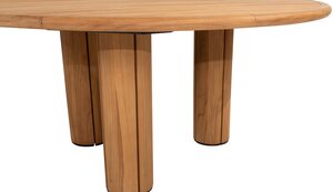 Taste by 4so Corsica dining tuintafel round 160cm teak - afbeelding 5