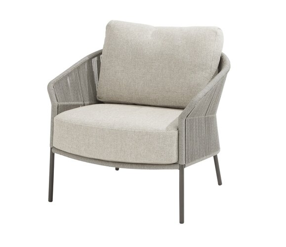 Taste Florence living chair loungechair rope - frame terre