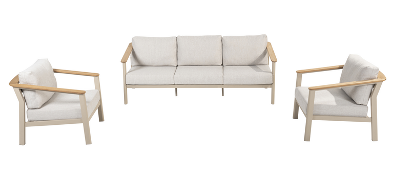 Taste Olivia 3-delige living sofa loungeset excl tafel - afbeelding 1