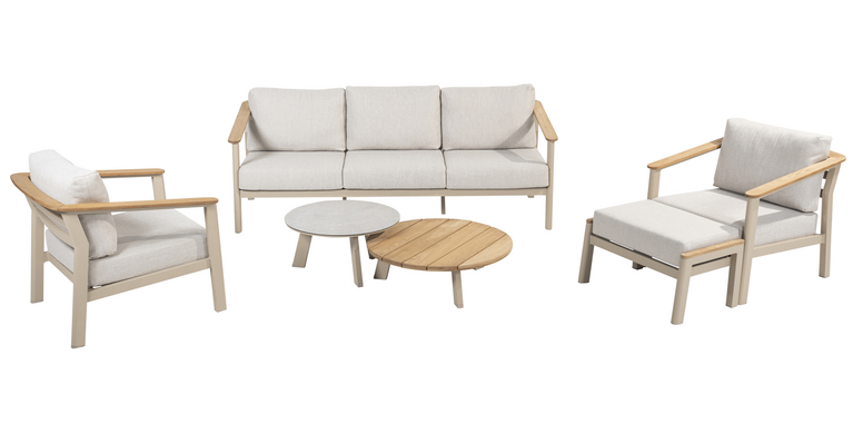 Taste Olivia 3-delige living sofa loungeset excl tafel - afbeelding 2