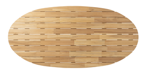 Taste Prado dining tuintafel 240x115cm ellips teak - afbeelding 2