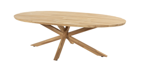 Taste Prado dining tuintafel 240x115cm ellips teak - afbeelding 1