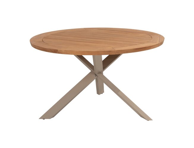 Taste Prado dining tuintafel rond 130cm latte - afbeelding 1