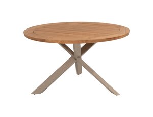 Taste Prado dining tuintafel rond 130cm latte - afbeelding 1