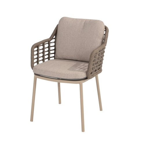 Taste Puglia dining tuinstoel rope latte