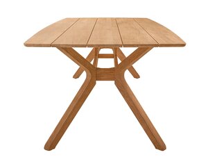 Traditional teak Carmen dining tuintafel rechthoek 167x102cm teak - afbeelding 3