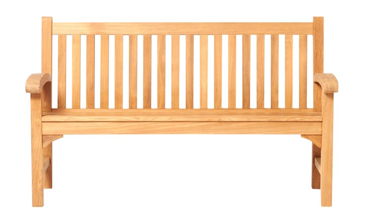 Traditional Teak Victoria tuinbank 3-zits 155cm - afbeelding 2