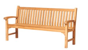 Traditional Teak Victoria tuinbank 4-zits 185cm - afbeelding 1