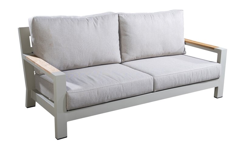 Yoi Bango lounge sofa 3 seater salix - flax beige all weather kussenset - afbeelding 1