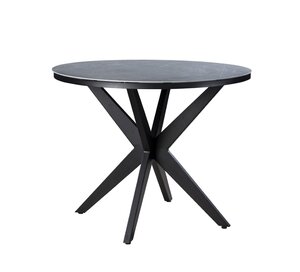 Yoi Calma dining tuintafel 120cm rond  black  - keramiek slate - afbeelding 1