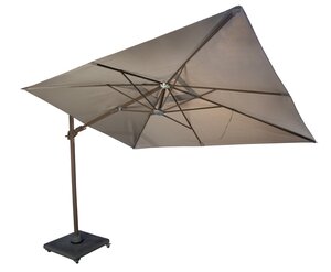 Yoi Cavalo 300x220cm zweefparasol bronze naturel olefin - afbeelding 1