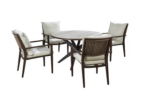 Yoi Marinha 5-delige dining set bronze - keramiek - afbeelding 1