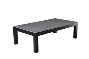 Yoi Midori coffee table keramiek-alu black-slate 140x77cm  - afbeelding 1