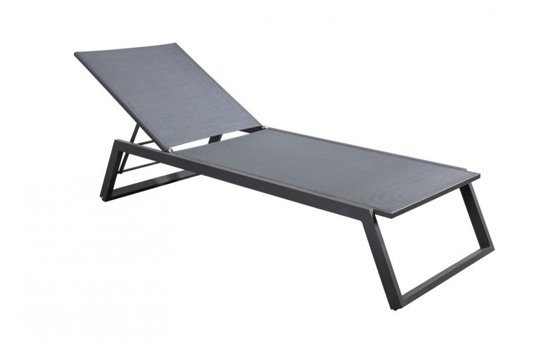 Yoi Mizu / Salinas lounger dark grey - grey textileen