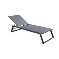 Yoi Mizu / Salinas lounger dark grey - grey textileen