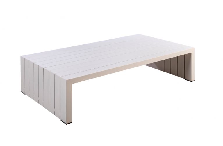 Yoi Ooki Coffeetable design 150x80cm white showroomverlater